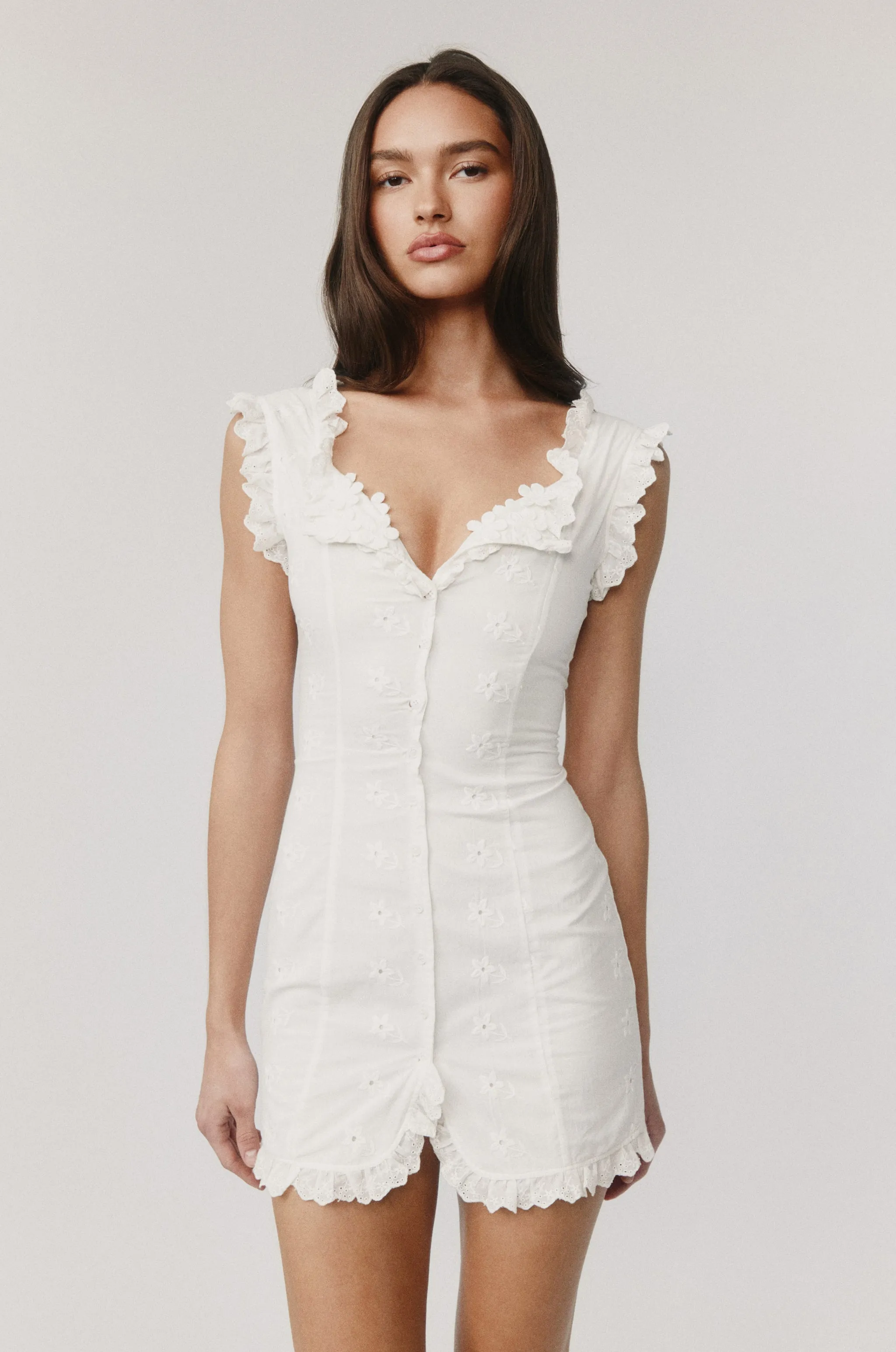 Lili Dress | White sold by With Jean product image thumbnail 4
