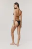 Juni Bikini Bottom | Brown Polka Dot sold by With Jean