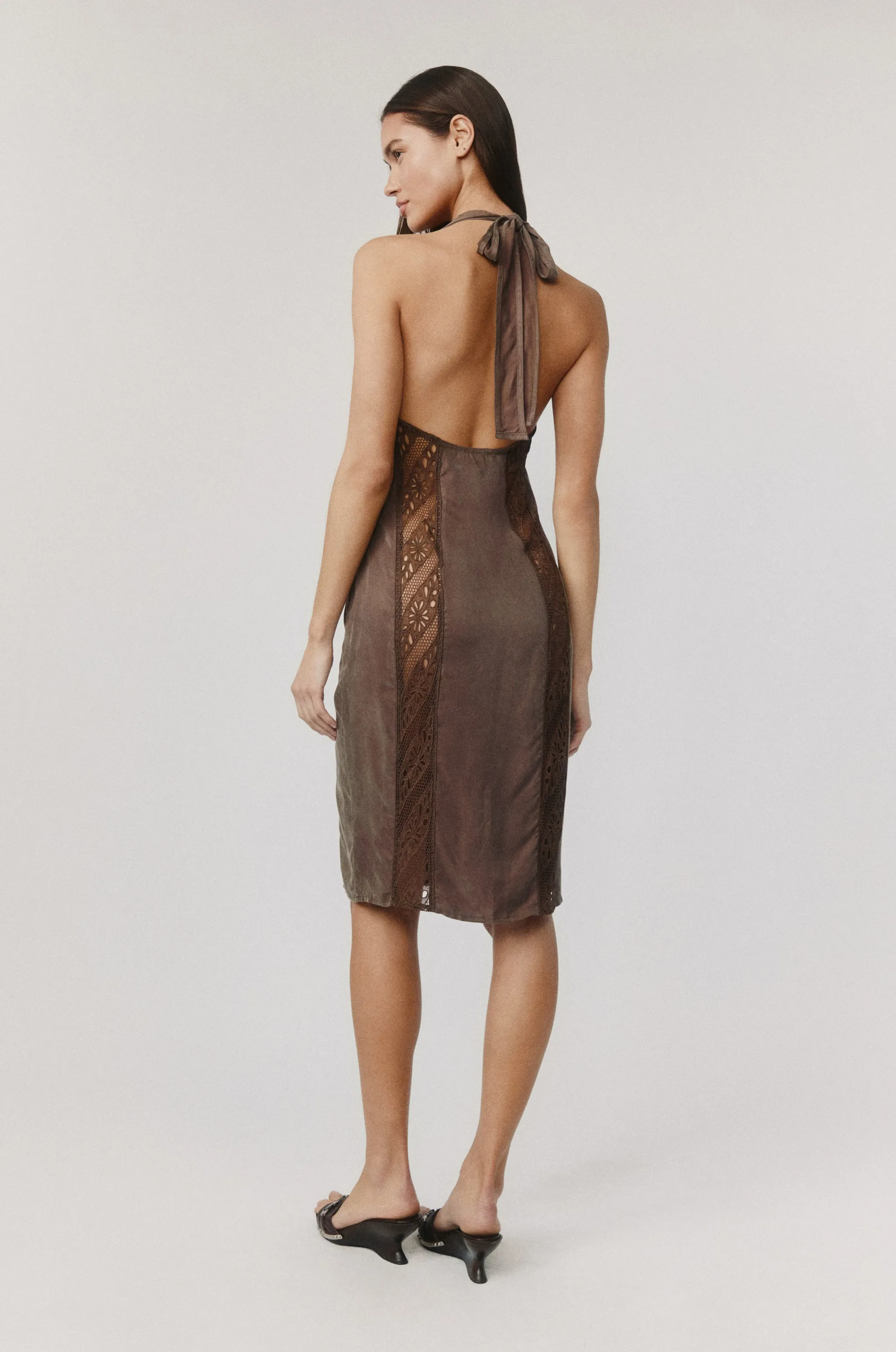 Scarlett Dress | Brown sold by With Jean product image thumbnail 4
