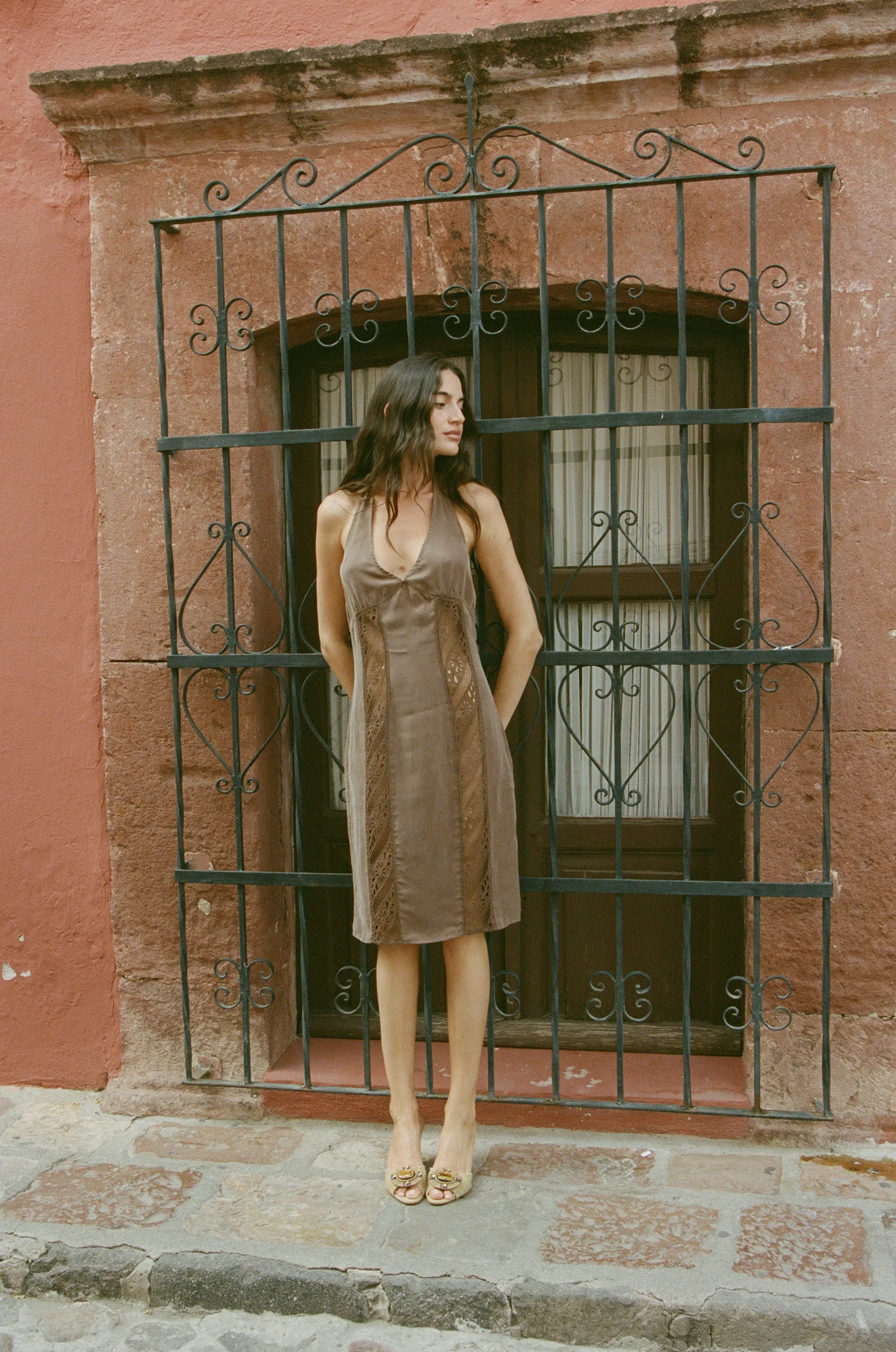 Scarlett Dress | Brown sold by With Jean product image thumbnail 5