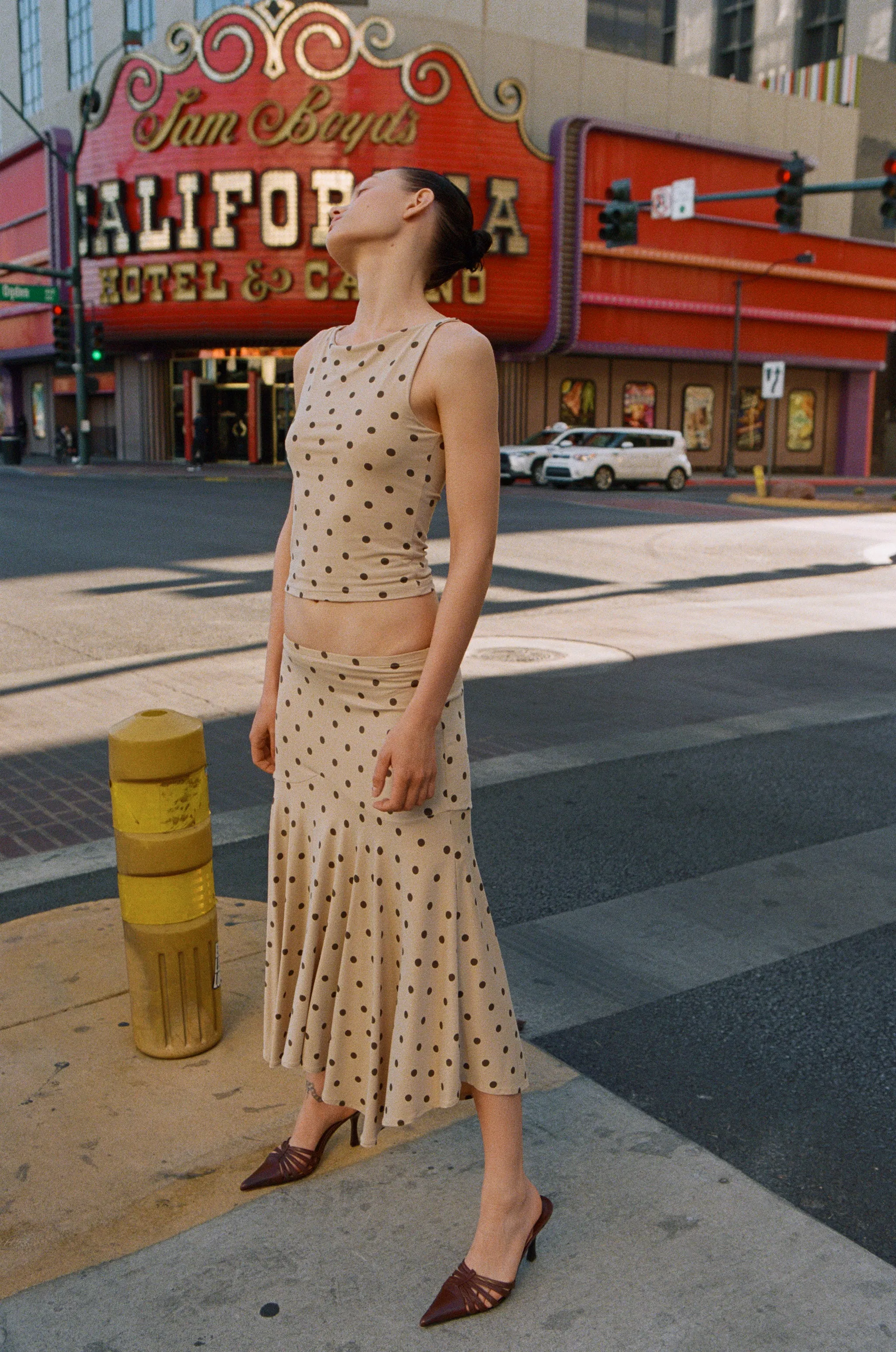 Maeve Midi Skirt | Polka Dot sold by With Jean product image thumbnail 2