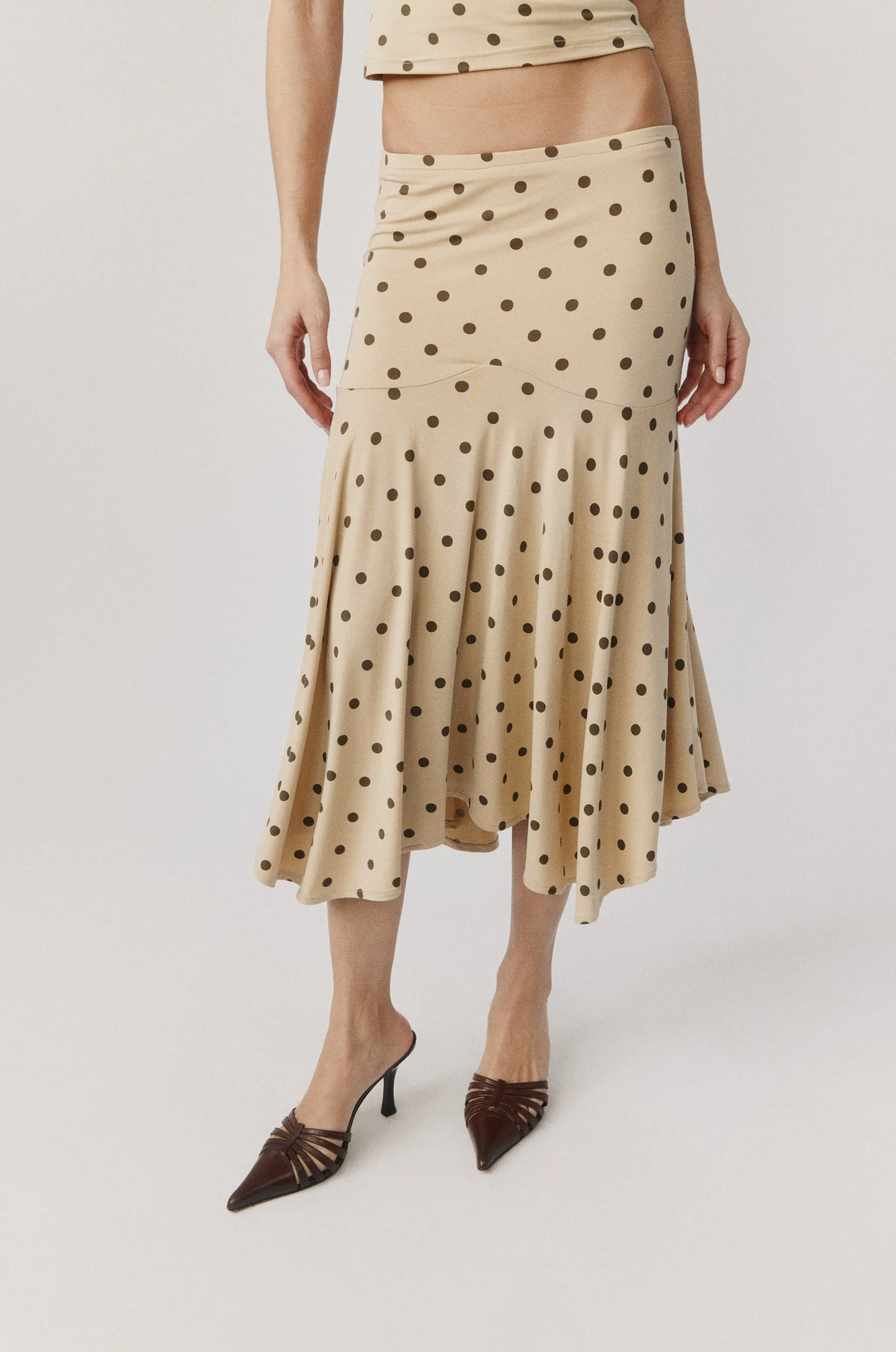 Maeve Midi Skirt | Polka Dot sold by With Jean product image thumbnail 3