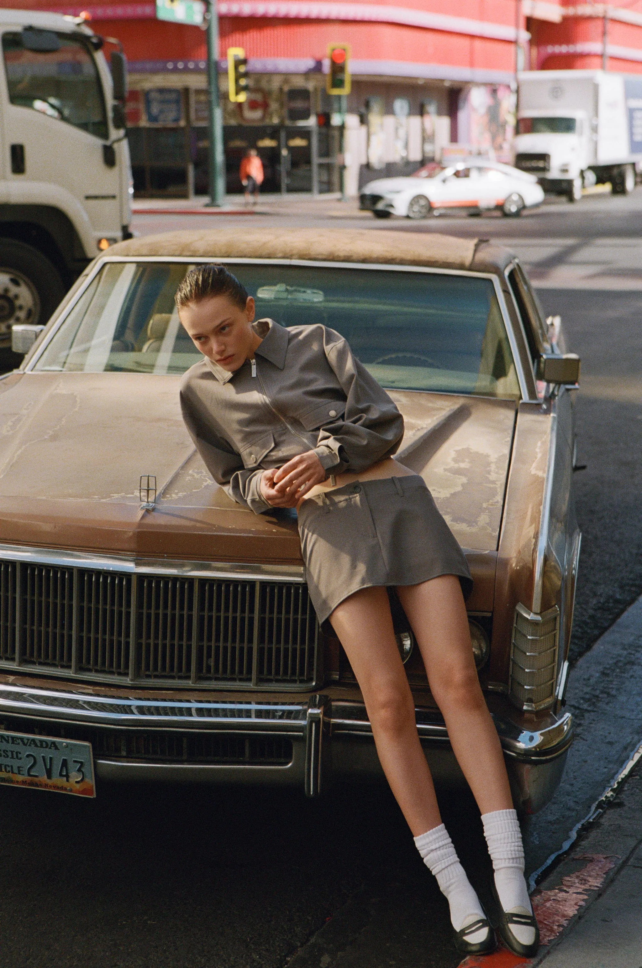 Monroe Jacket | Charcoal sold by With Jean product image thumbnail 2