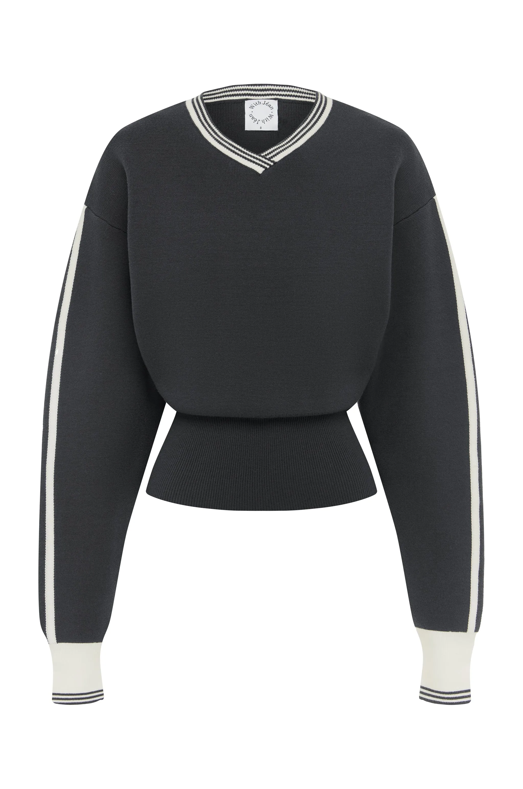 Jacob Sweater | Charcoal sold by With Jean product image thumbnail 5
