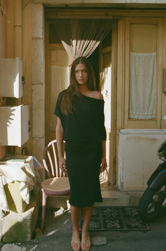Vinnie Dress | Black sold by With Jean