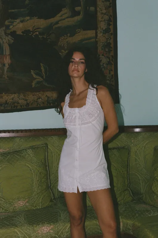 Jacquie Dress | White sold by With Jean