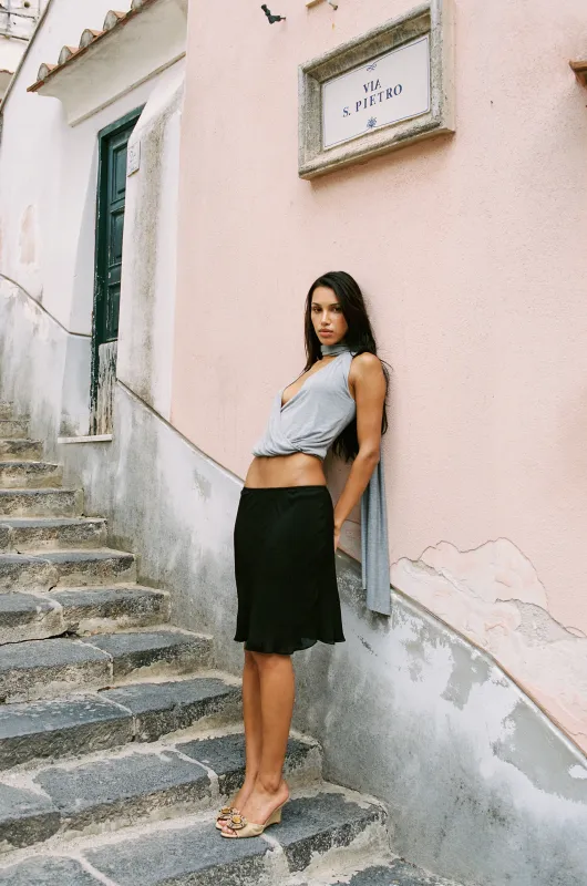 Vivi Top | Grey sold by With Jean