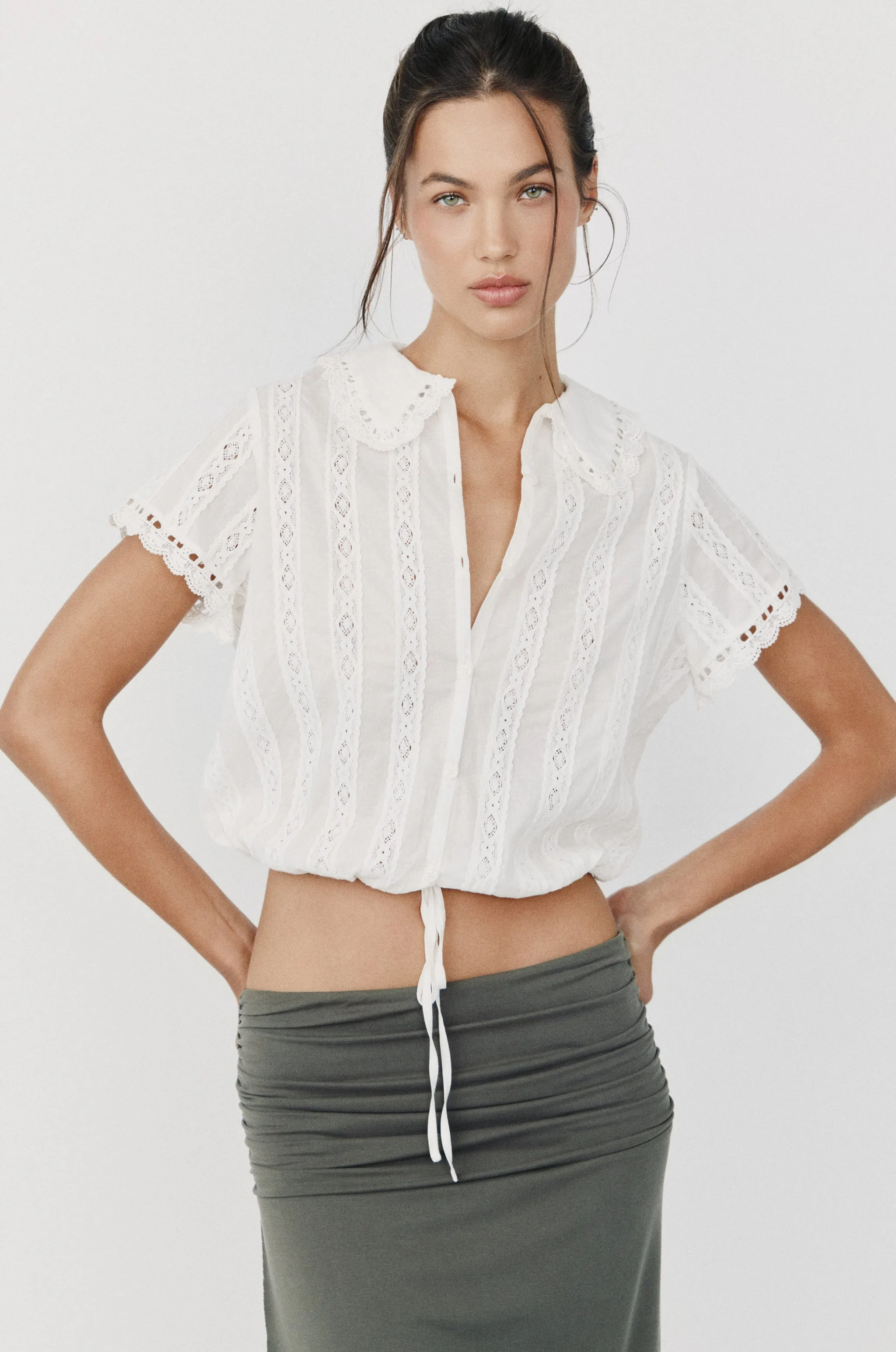 Perry Top | White sold by With Jean product image thumbnail 3