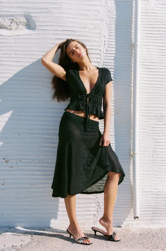 Francis Skirt | Black sold by With Jean