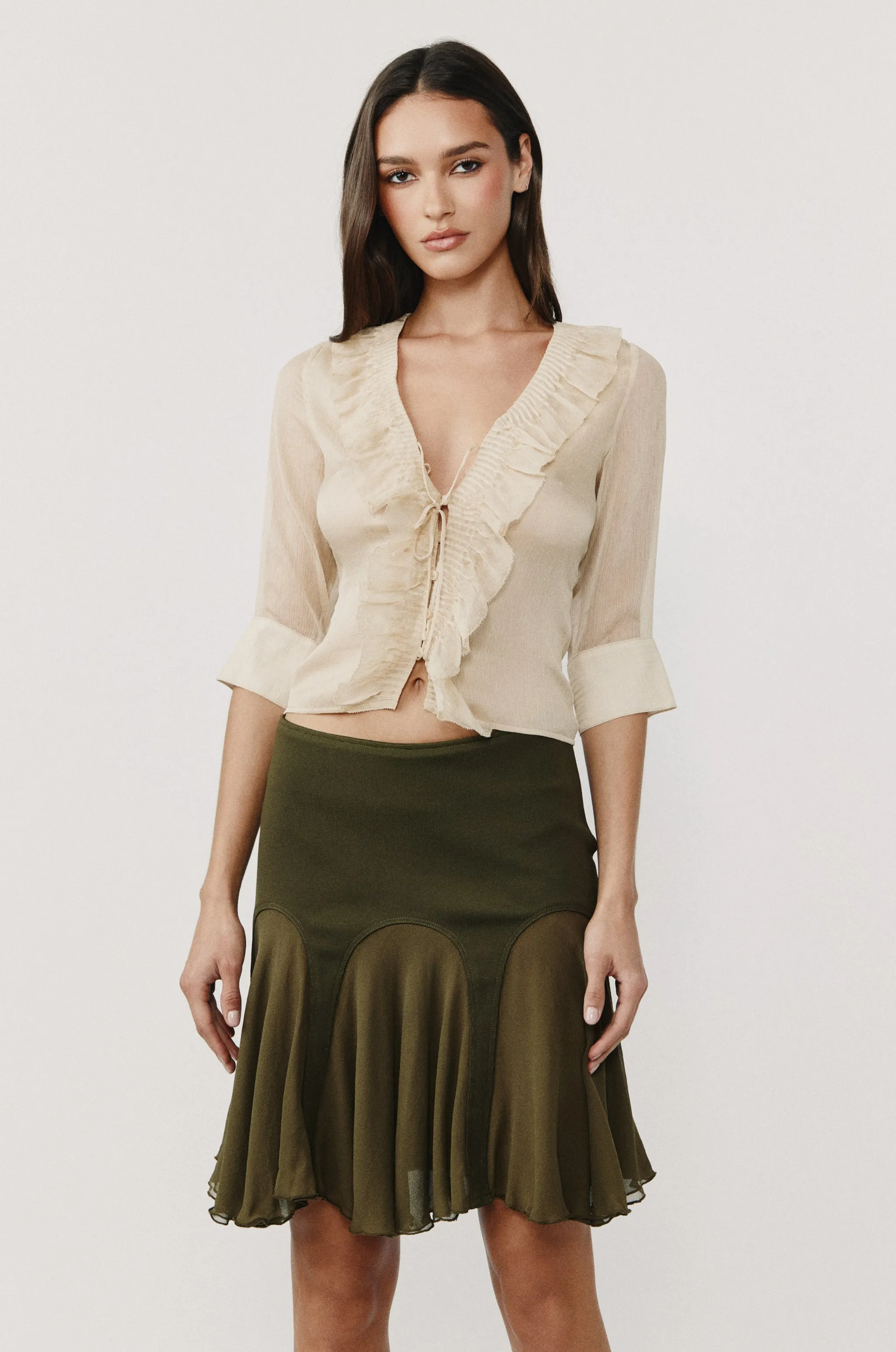 Sasha Top | Beige sold by With Jean product image thumbnail 3