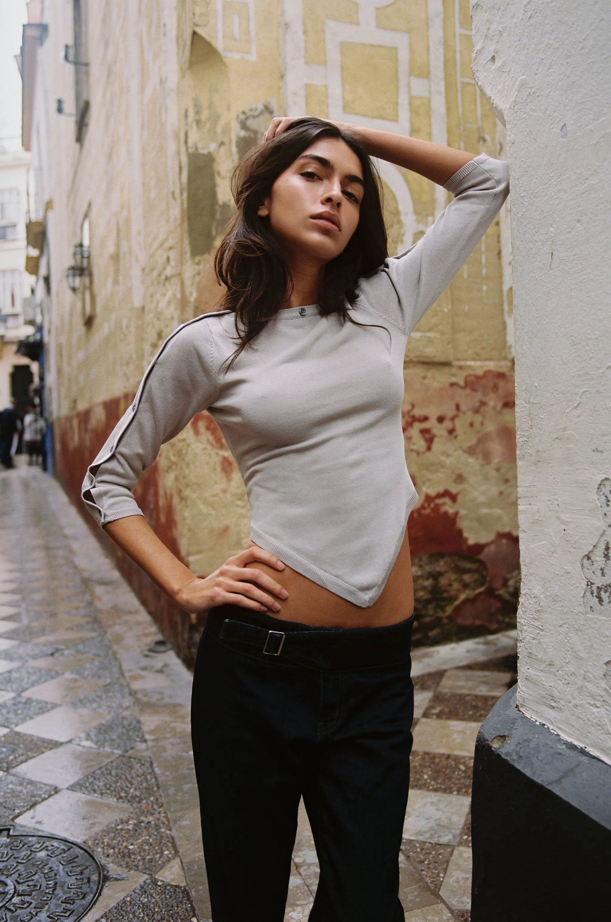 Joy Top | Stone sold by With Jean