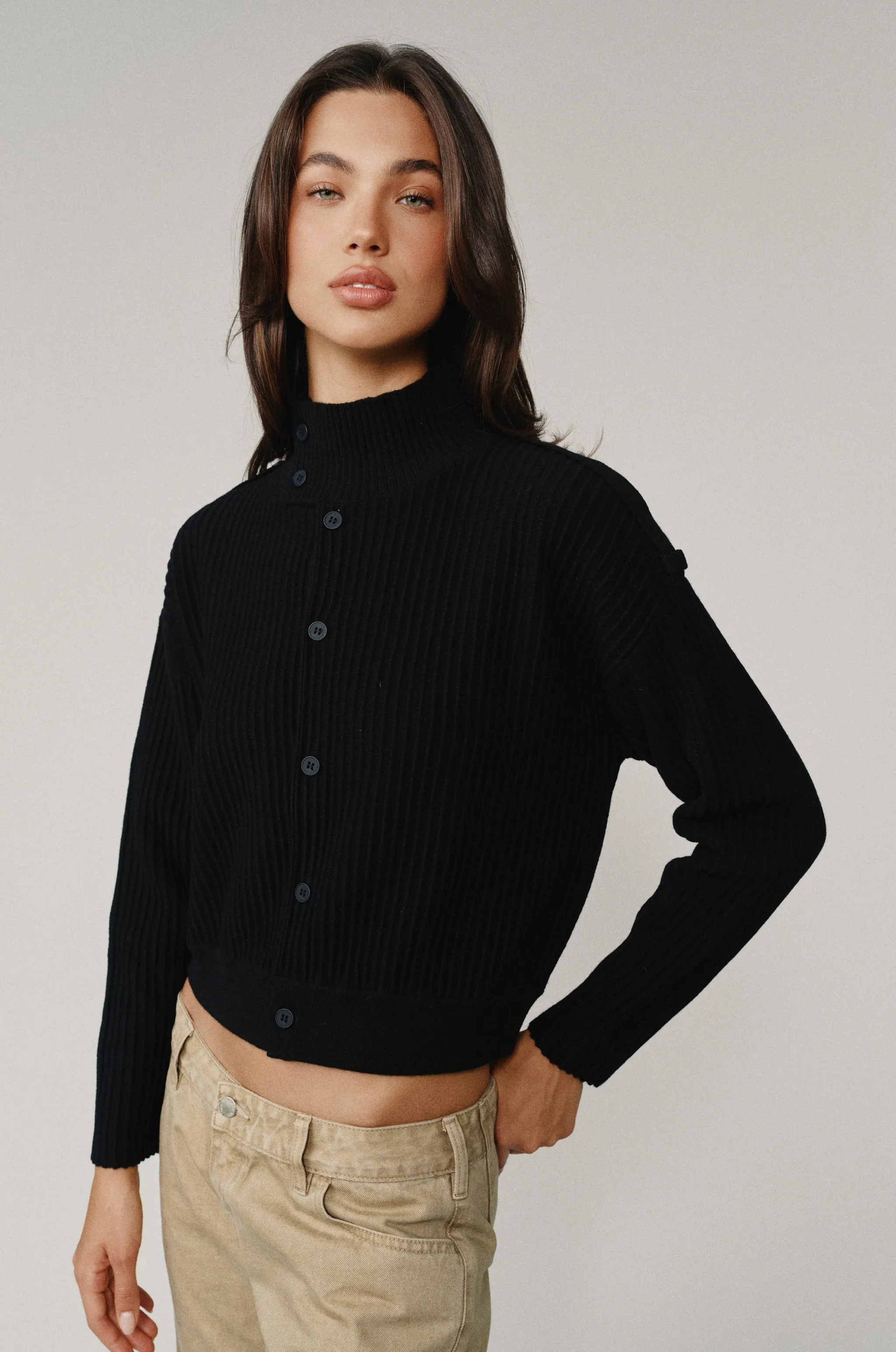Pressley Sweater | Black sold by With Jean product image thumbnail 3