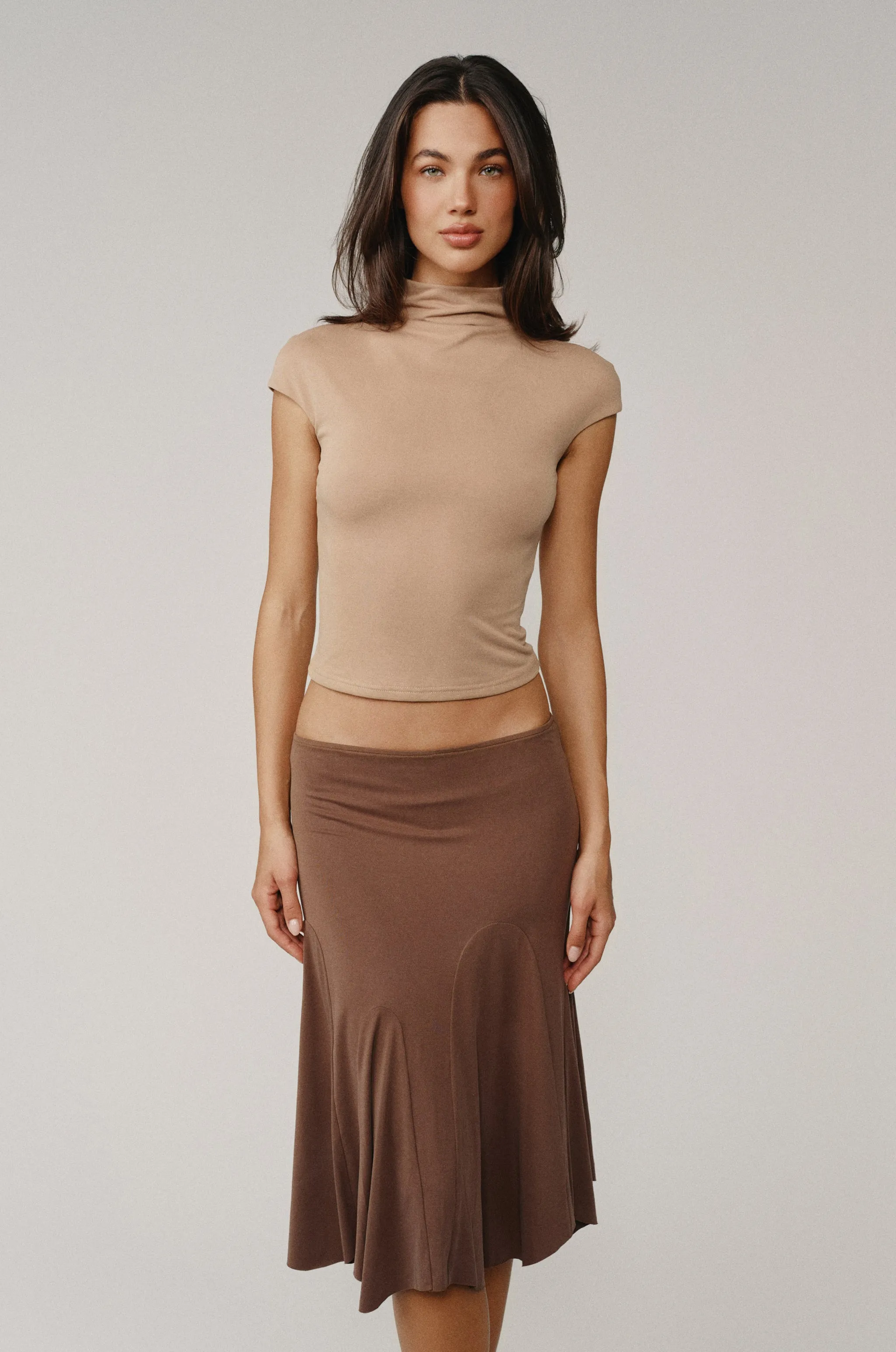 Cleo Top | Mocha sold by With Jean product image thumbnail 4