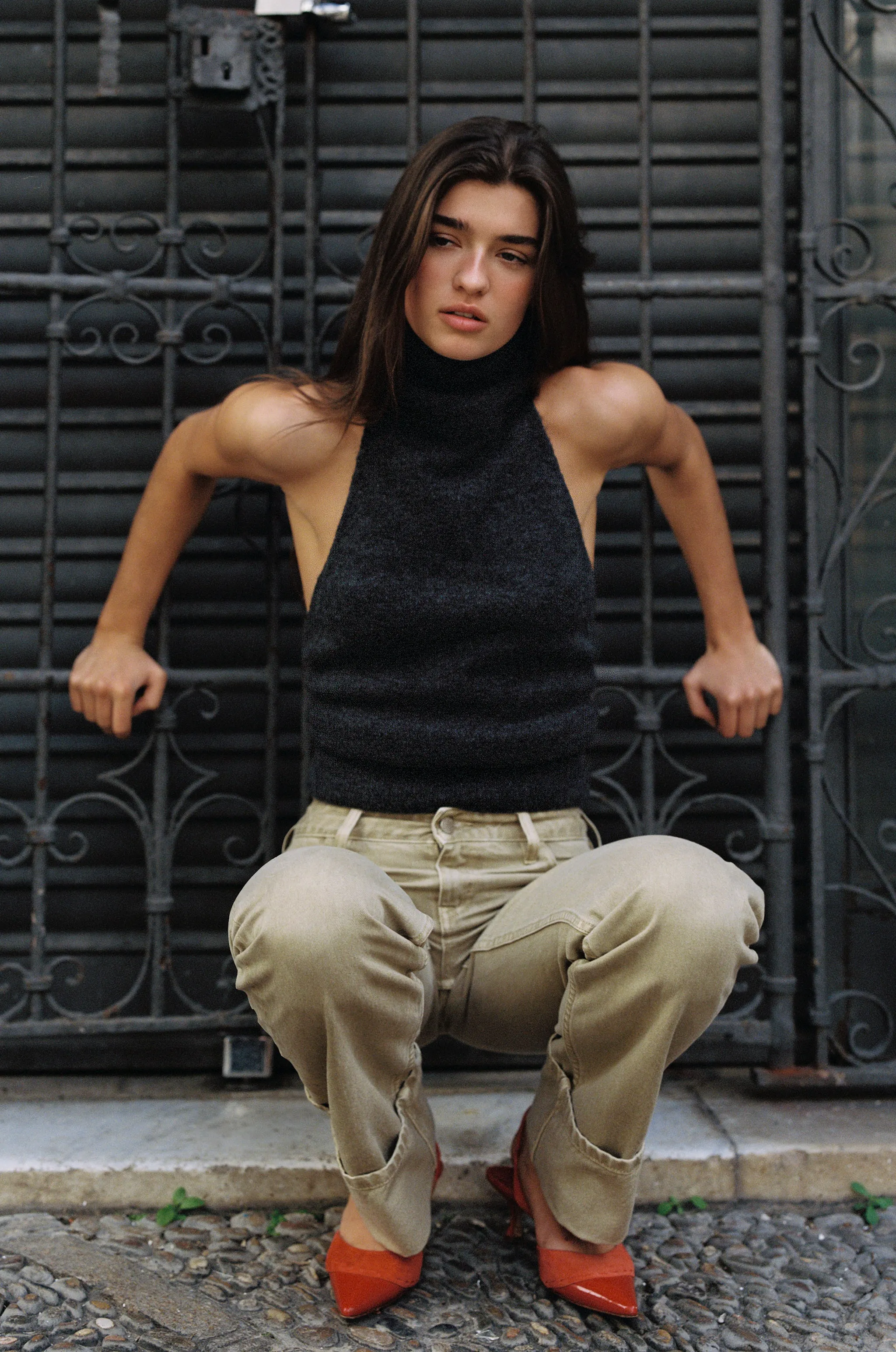 Alyssa Top | Charcoal sold by With Jean product image thumbnail 2