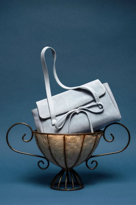 Romy Bag | Powder Blue made by With Jean