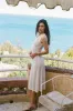 Elodie Dress | Off White sold by With Jean
