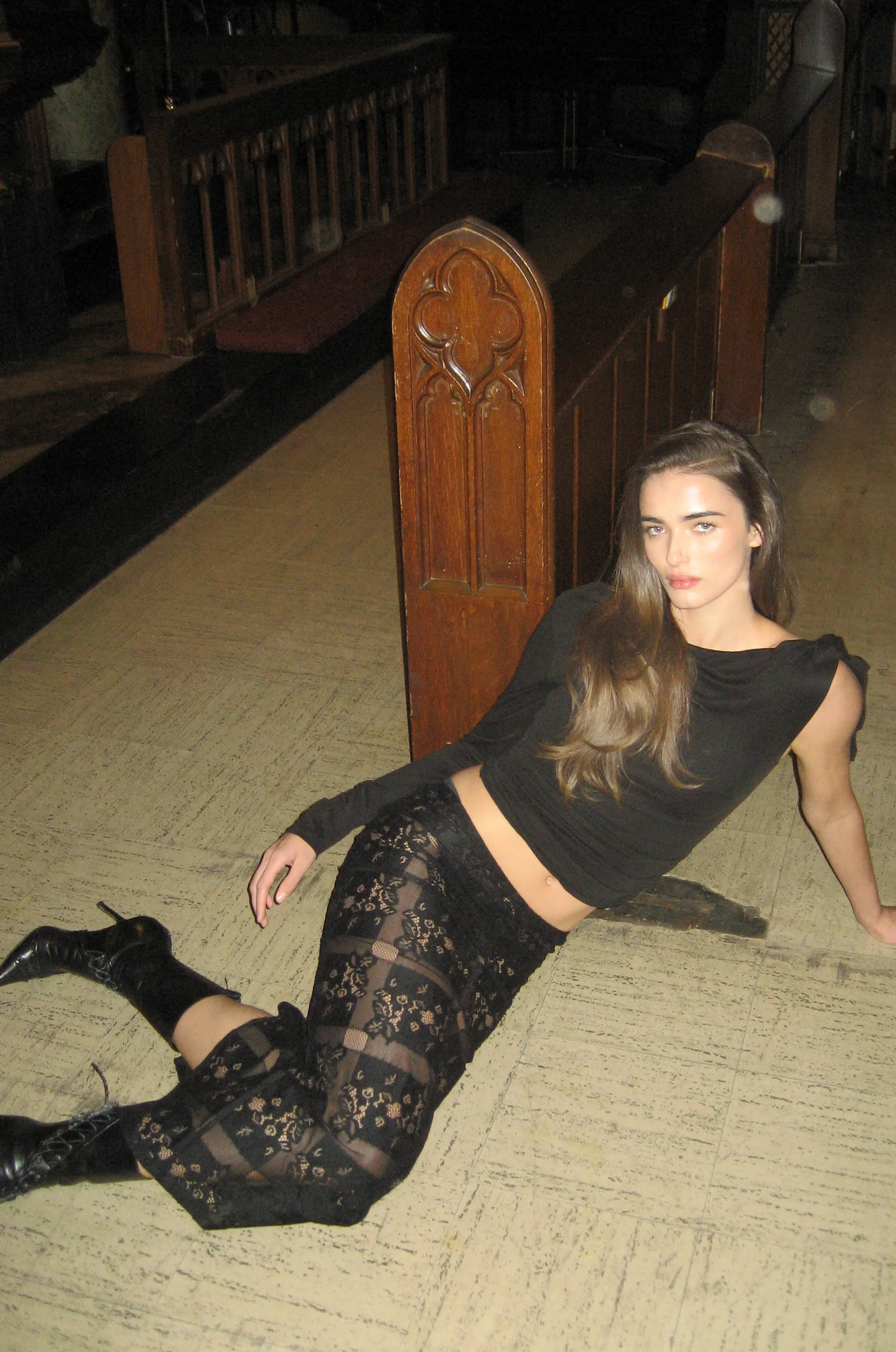 Holy Midi Skirt | Black sold by With Jean product image thumbnail 2