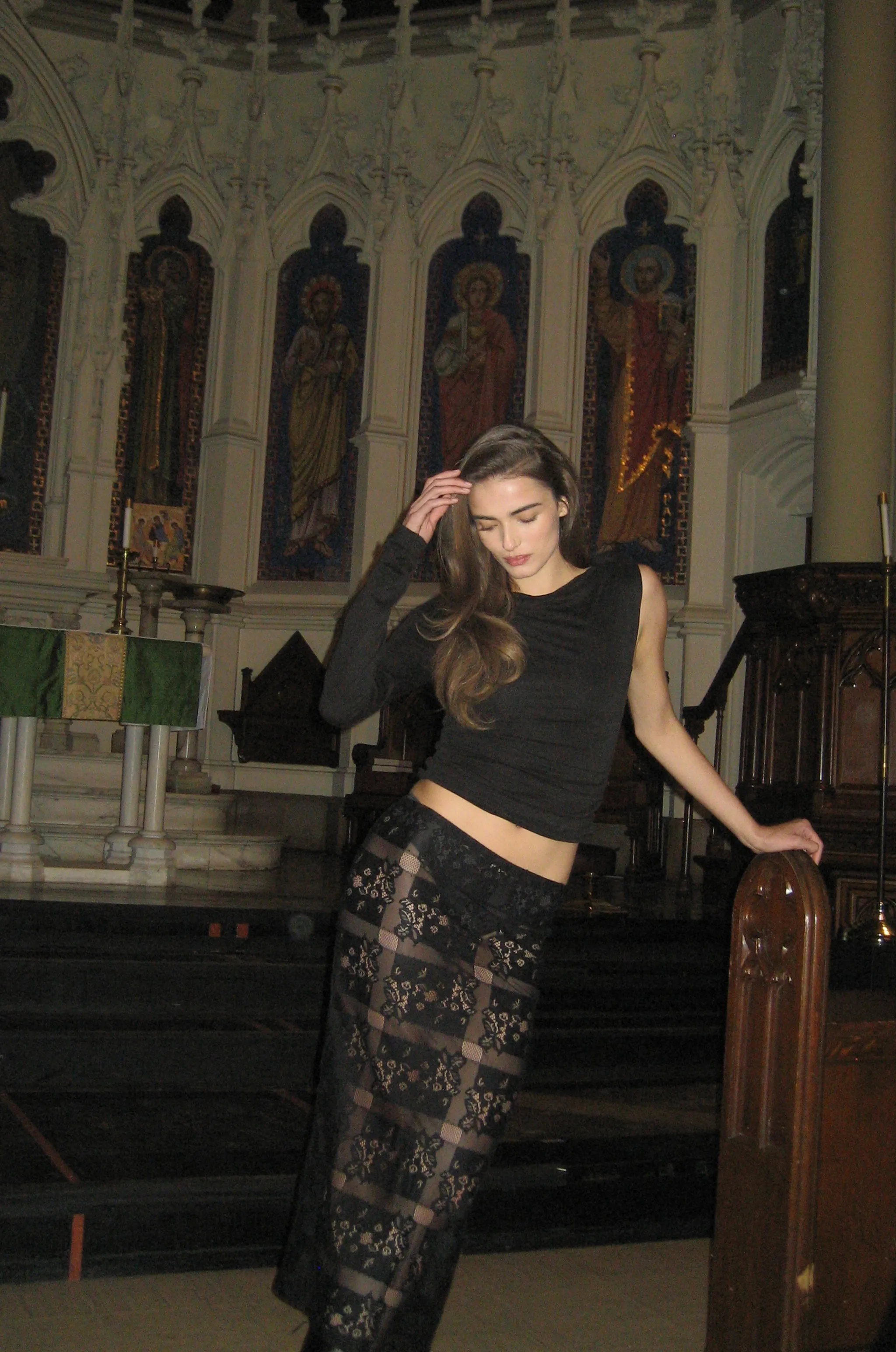 Holy Midi Skirt | Black sold by With Jean product image thumbnail 4