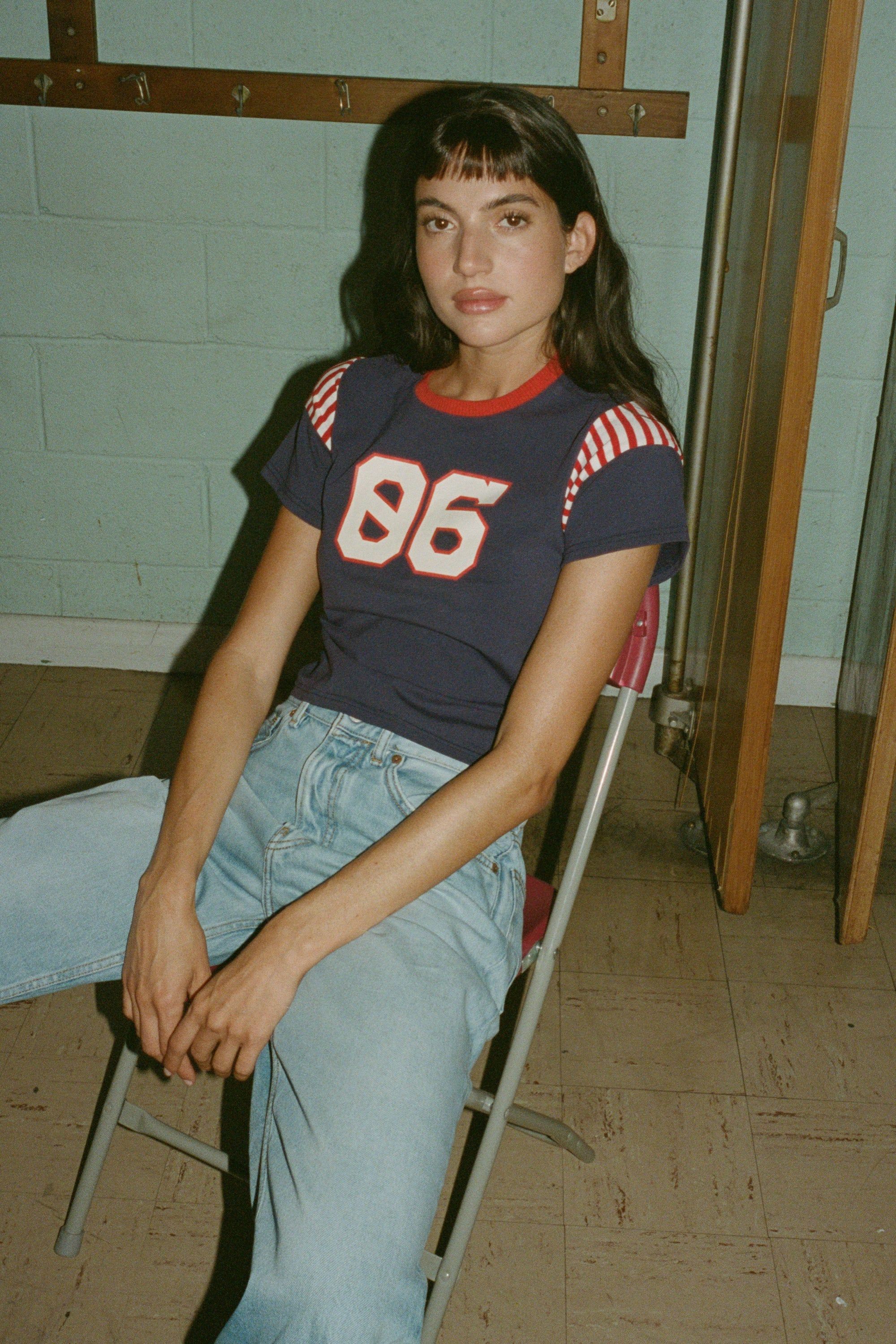 Star Player Tee | Navy sold by With Jean product image thumbnail 2