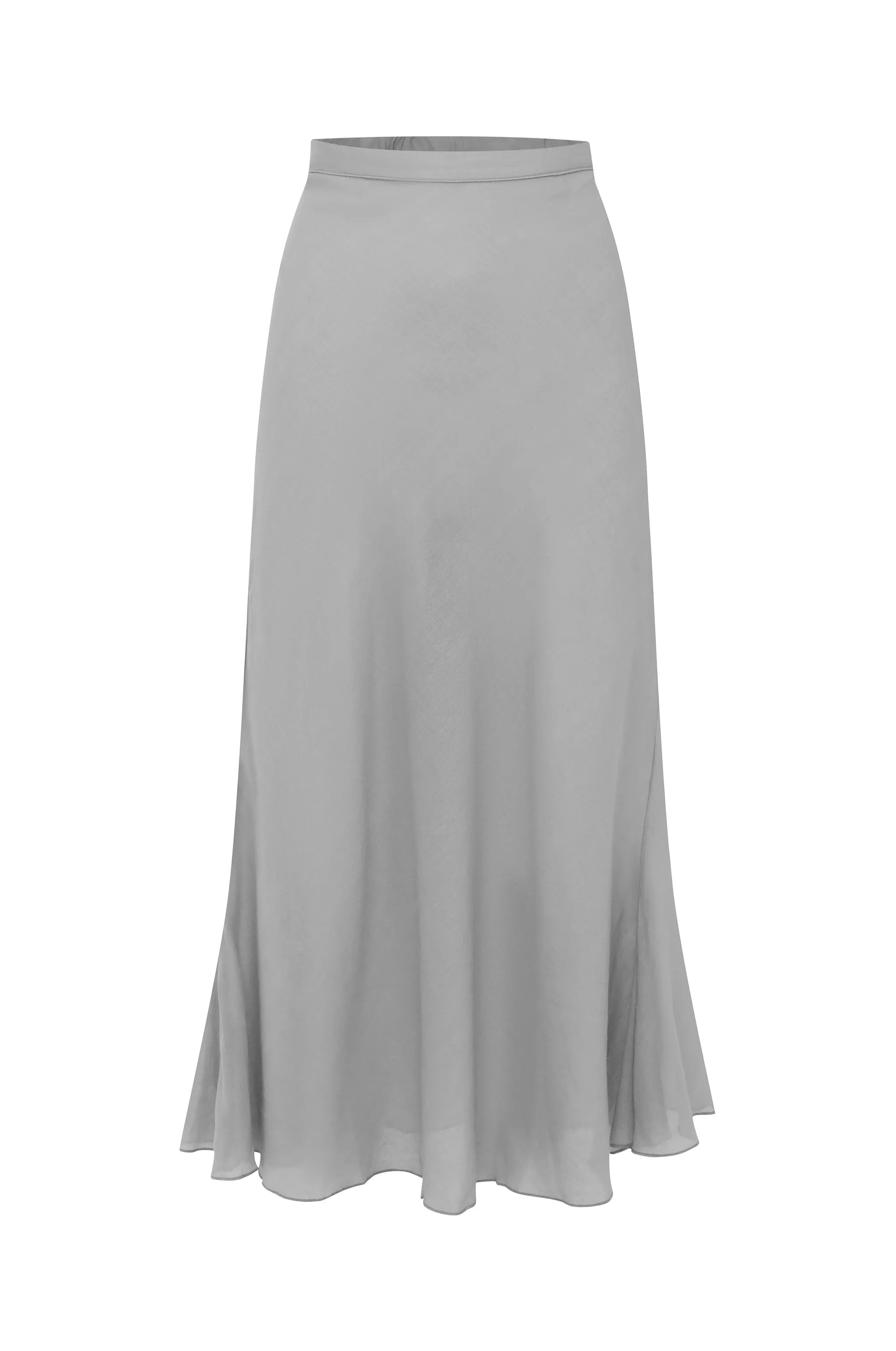 Ava Midi Skirt | Grey sold by With Jean product image thumbnail 5