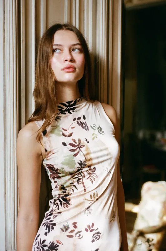 Syros Midi Dress | Mache made by With Jean