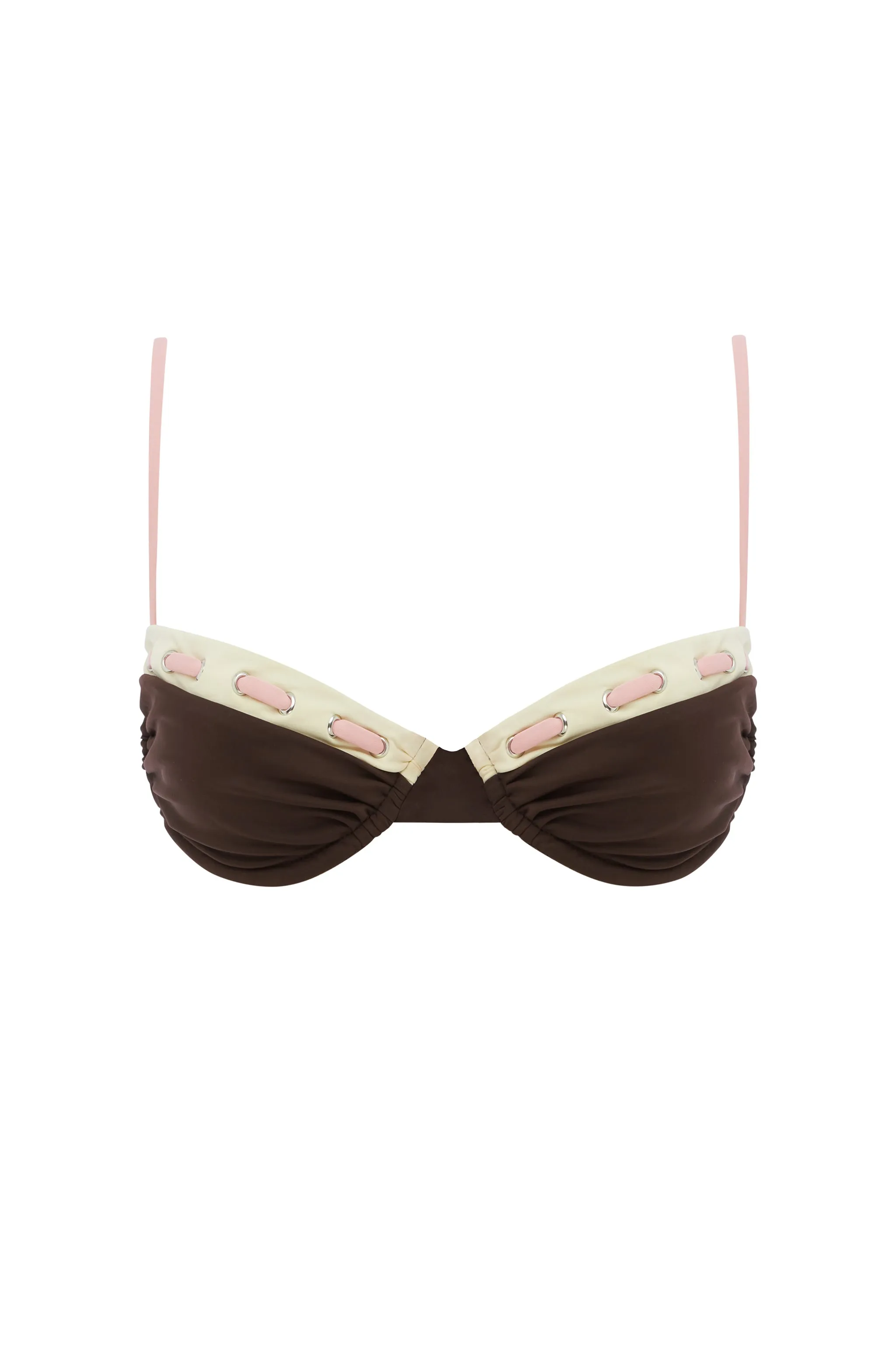 Jeanie Bikini Top | Chocolate sold by With Jean product image thumbnail 5