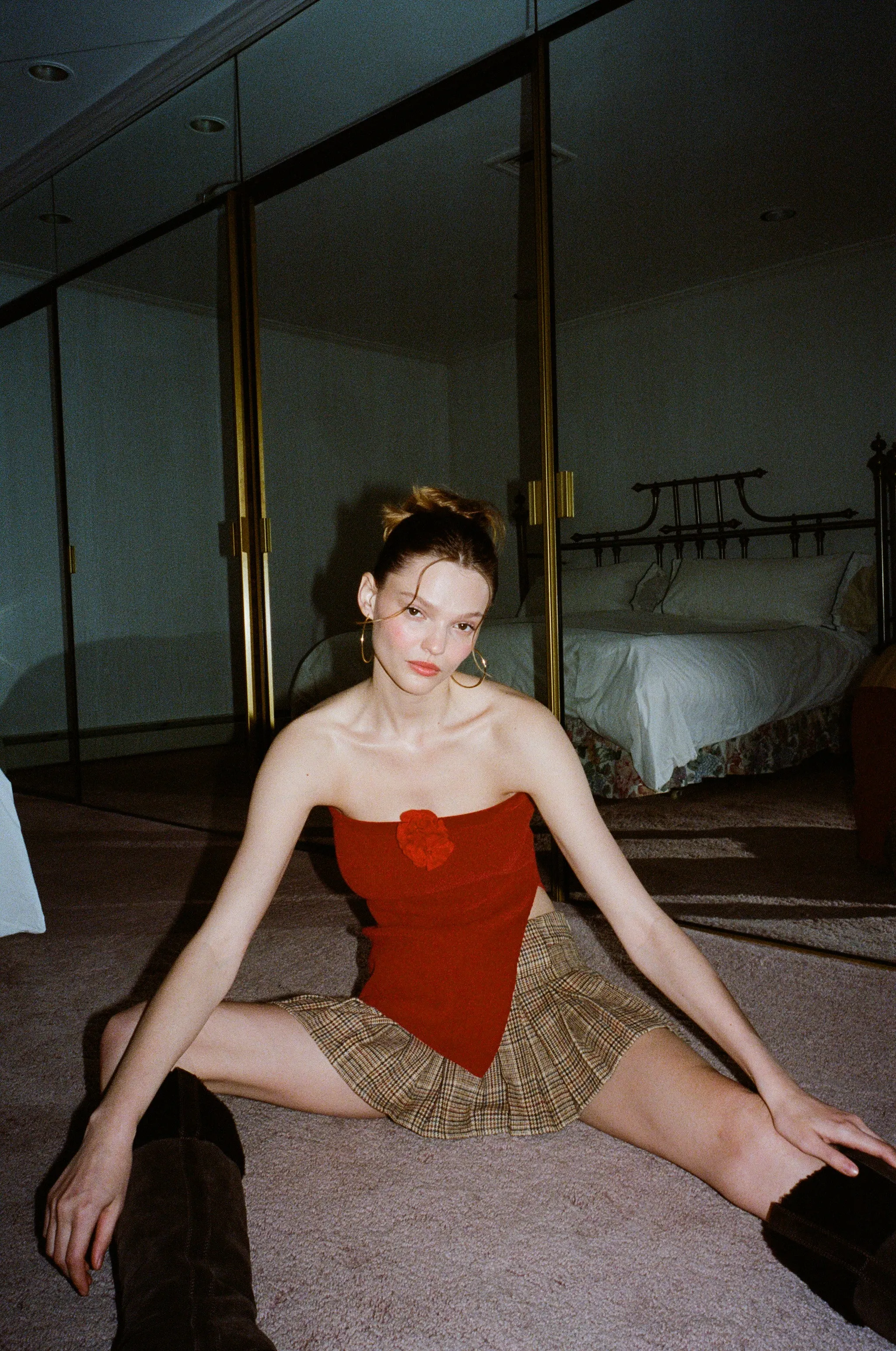 Belle Top | Red sold by With Jean product image thumbnail 2