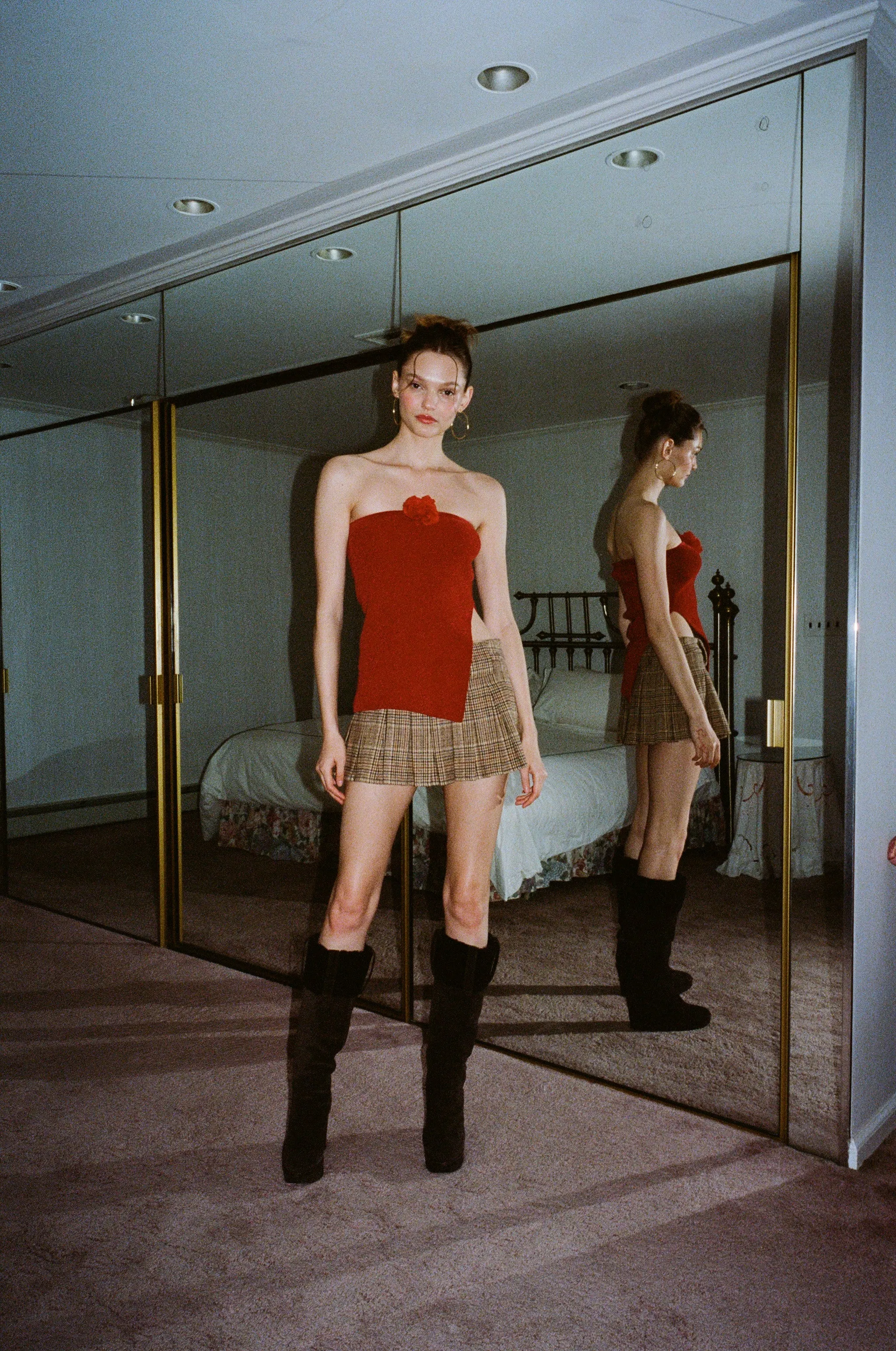 Belle Top | Red sold by With Jean product image thumbnail 3