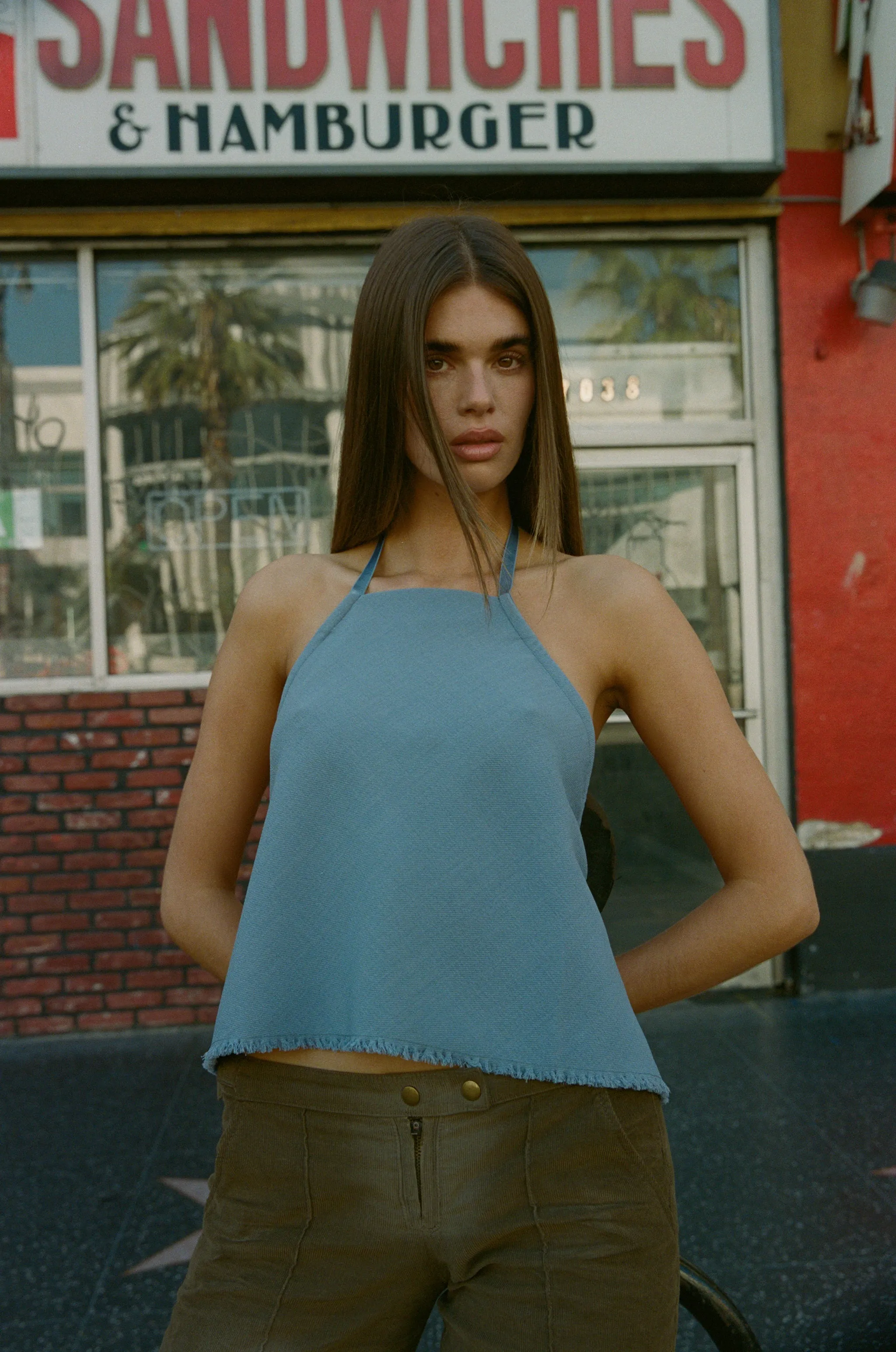 Hera Top | Blue sold by With Jean