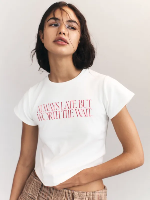 Worth It Tee | White sold by With Jean
