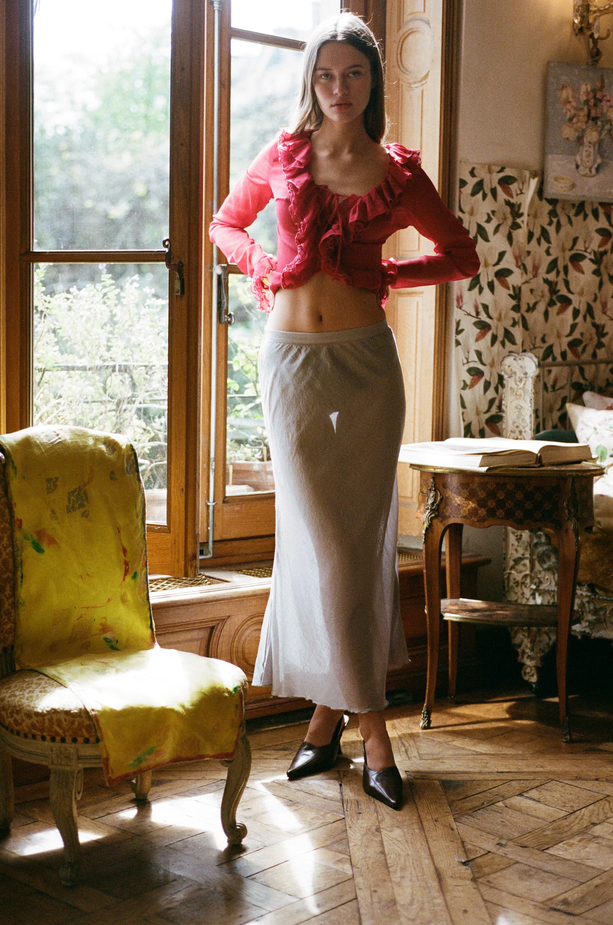 Maia Shirt | Red sold by With Jean product image thumbnail 3