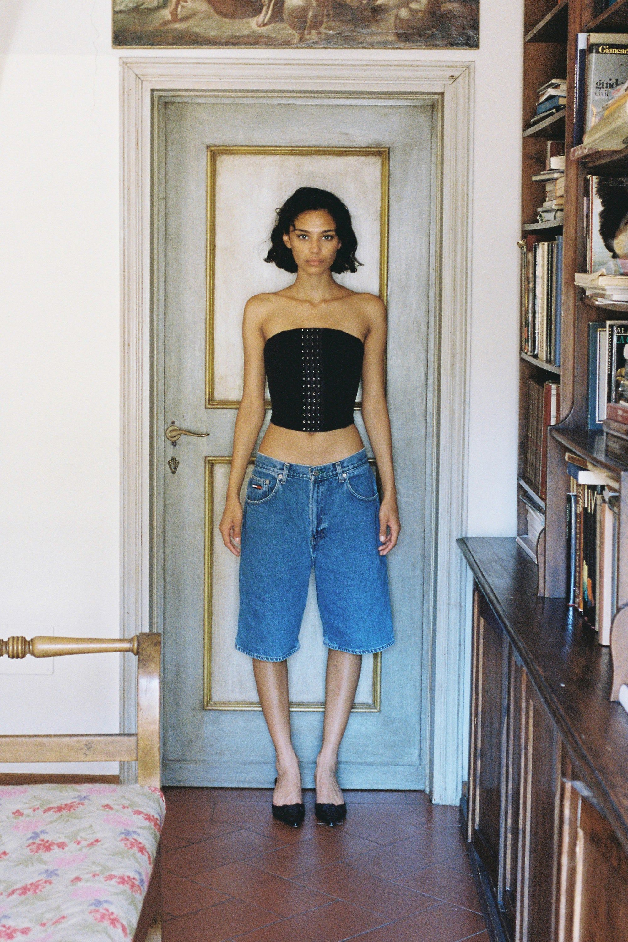 Beatrice Corset | Black sold by With Jean product image thumbnail 2