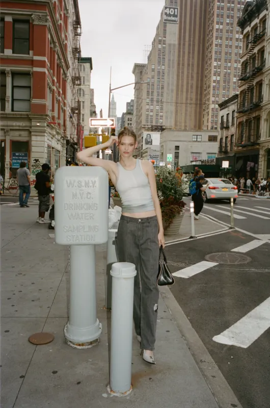 Paige Pants | Washed Black sold by With Jean