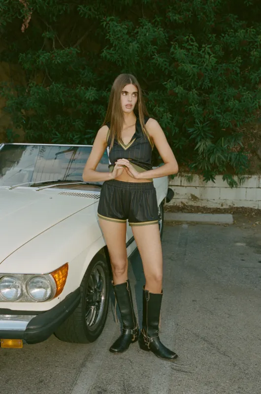 Mickey Shorts | Black sold by With Jean