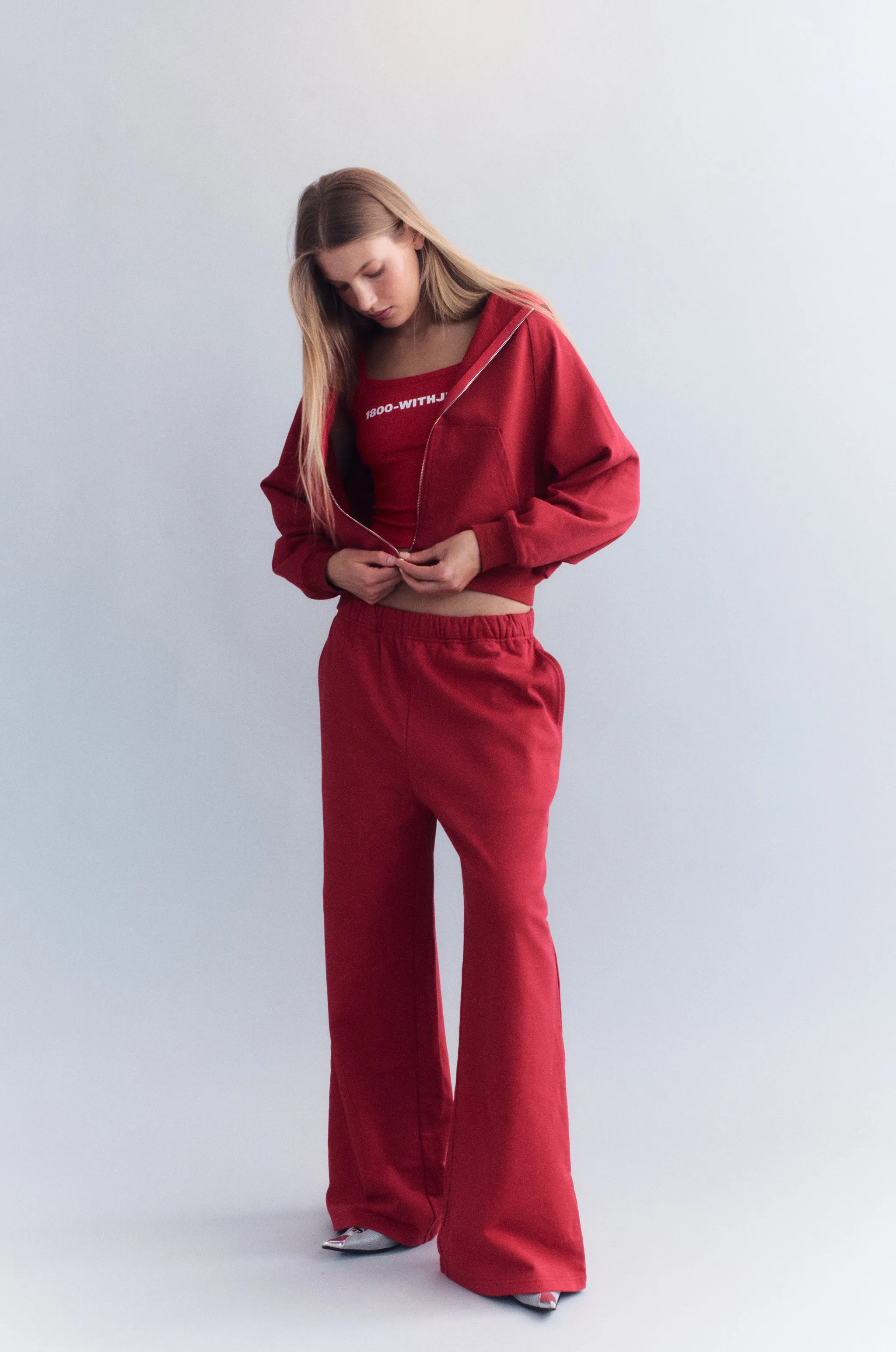 The Classic Track Pant | Red sold by With Jean product image thumbnail 4