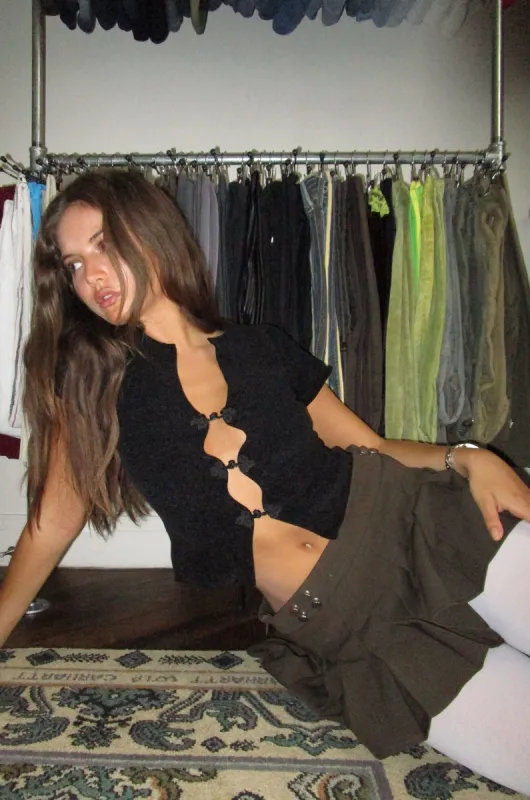 Ruby Top | Black sold by With Jean