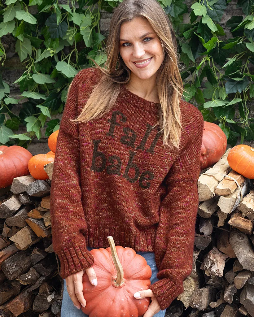 *SALE* - FALL BABE CREW CHUNKY sold by Wooden Ships