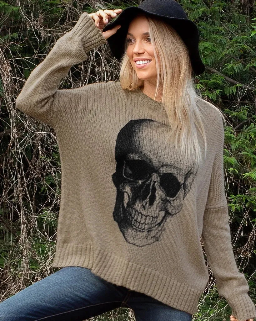 *SALE* - PRINTED SKULL CREW LIGHTWEIGHT sold by Wooden Ships product image thumbnail 3