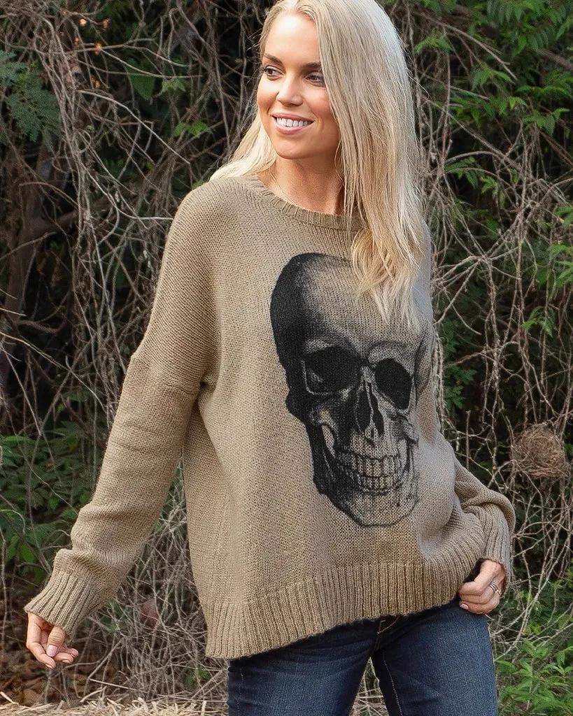 *SALE* - PRINTED SKULL CREW LIGHTWEIGHT sold by Wooden Ships product image thumbnail 2