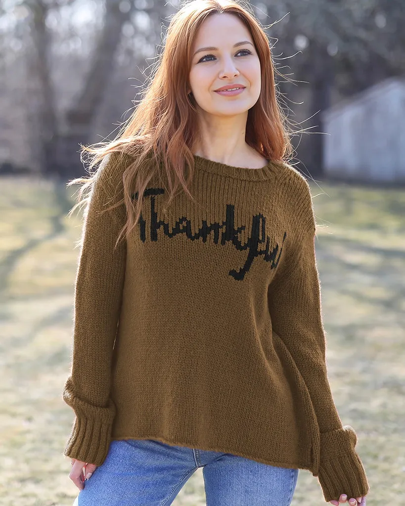 *SALE* - THANKFUL CREW CHUNKY sold by Wooden Ships product image thumbnail 3