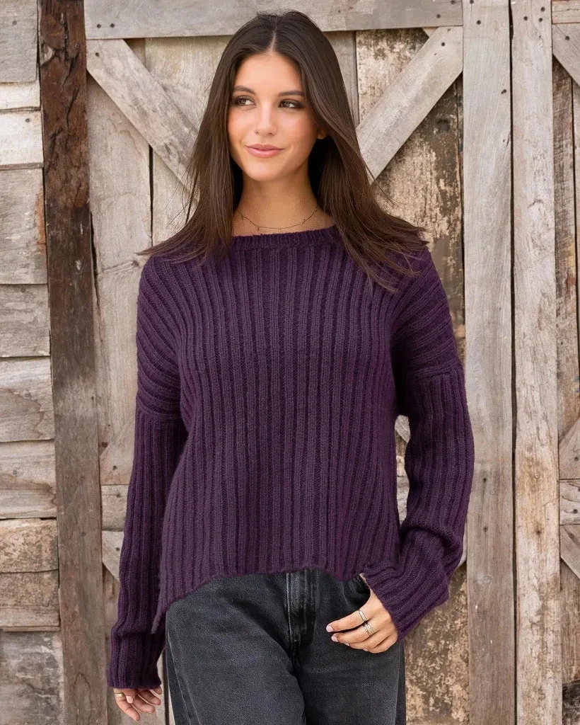 *SALE* - MILES CROPPED CREW CHUNKY sold by Wooden Ships product image thumbnail 2
