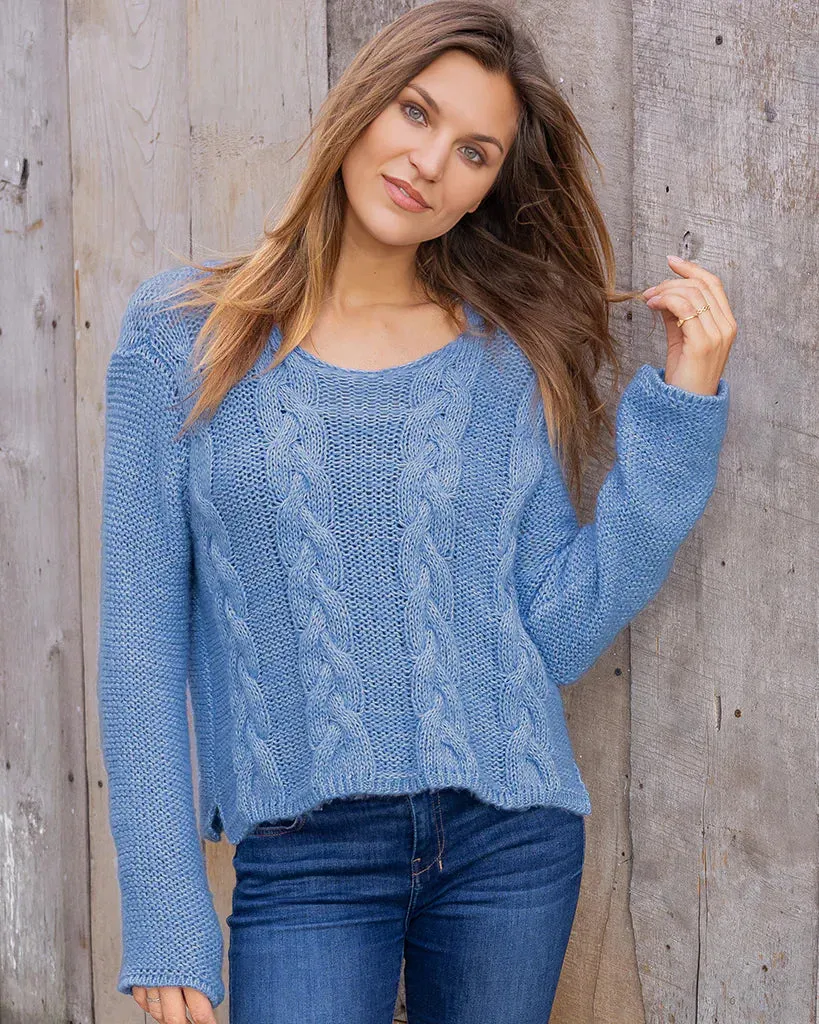 *SALE* - ALESSA MARLED CABLE CREW CHUNKY sold by Wooden Ships product image thumbnail 4