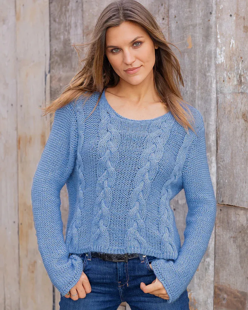 *SALE* - ALESSA MARLED CABLE CREW CHUNKY sold by Wooden Ships product image thumbnail 3