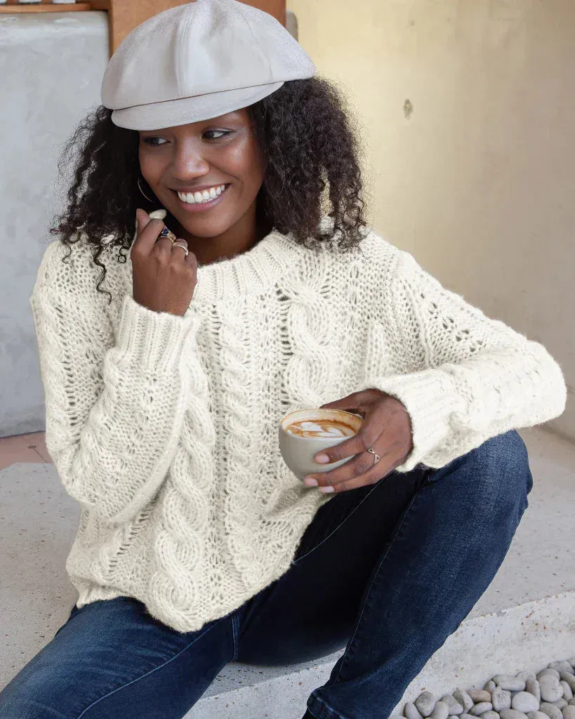 *SALE* - TUCK CABLE BOYFRIEND CREW sold by Wooden Ships product image thumbnail 4