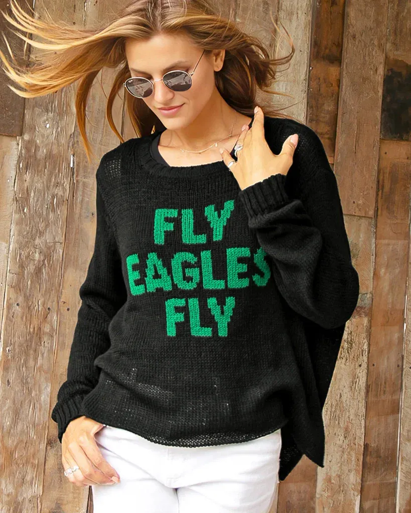 FLY EAGLES FLY CREW COTTON sold by Wooden Ships product image thumbnail 5