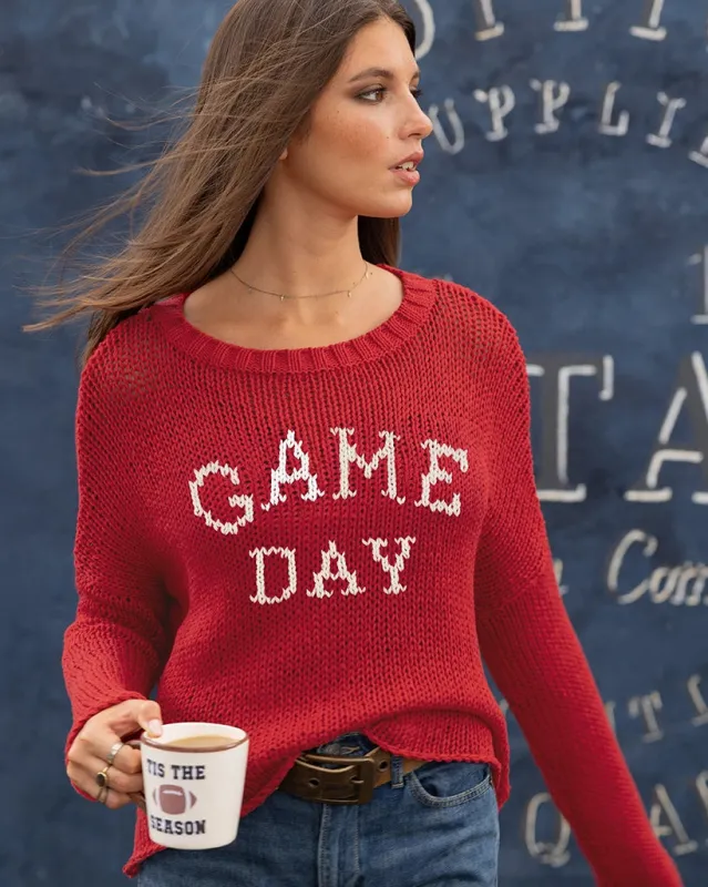 *SALE* - GAME DAY CHUNKY CREW COTTON sold by Wooden Ships