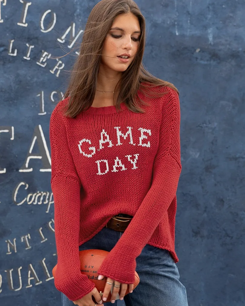 *SALE* - GAME DAY CHUNKY CREW COTTON sold by Wooden Ships product image thumbnail 2