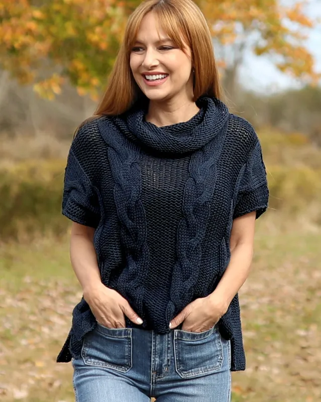 *SALE* - SATCHI SLEEVELESS CHUNKY COWL COTTON sold by Wooden Ships