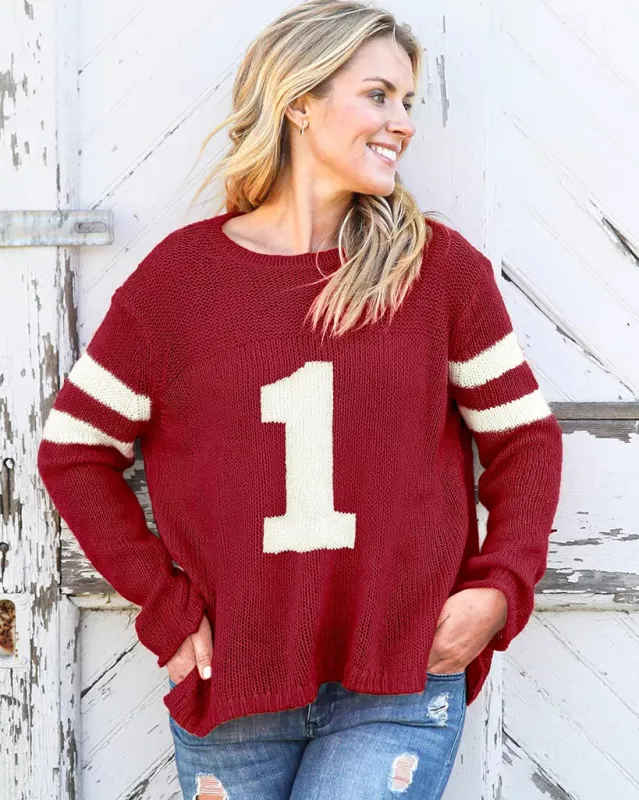 *SALE* - "1" JERSEY CREW LIGHTWEIGHT sold by Wooden Ships