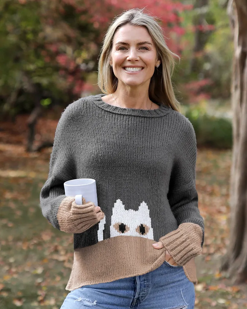 PEEKING KITTY CREW CHUNKY sold by Wooden Ships